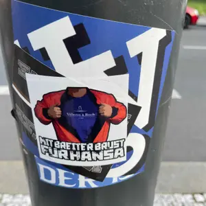 Hansa Rostock football sticker #2462 found in this city