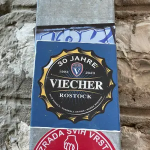 Hansa Rostock street sticker #2480 -- Germany football