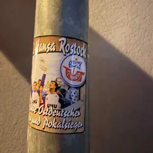 Hansa Rostock football sticker #3488 found in this city