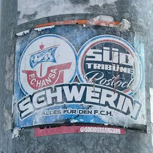 Hansa Rostock football sticker #3861 found in this city