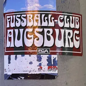 FC Augsburg football sticker #4635 found in this city