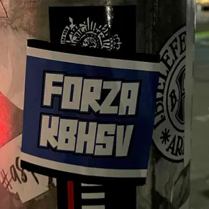 Hamburger SV street sticker #3694 -- Germany football