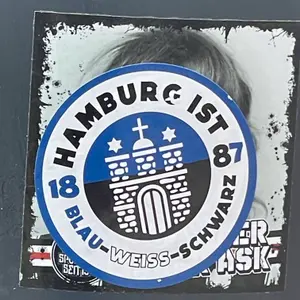 Hamburger SV football sticker #4815 found in this city