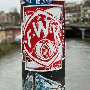 Würzburger Kickers football sticker #3544 found in this city