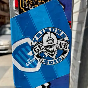 K.R.C. Genk football sticker #3028 found in this city