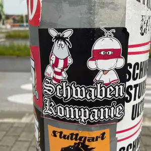 VfB Stuttgart football sticker #2401 found in this city