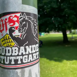 VfB Stuttgart football sticker #2428 found in this city