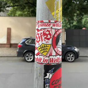 VfB Stuttgart street sticker #1831 -- Germany football