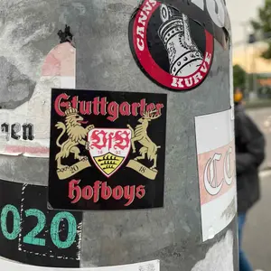 VfB Stuttgart street sticker #2408 -- Germany football