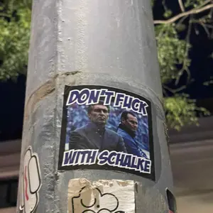 FC Schalke 04 football sticker #3100 found in this city