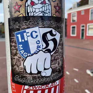 1 FC Magdeburg street sticker #2787 -- Germany football