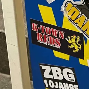 1 FC Kaiserslautern street sticker #1957 -- Germany football
