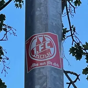 1 FC Köln street sticker #1760 -- Germany football