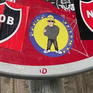 1 FC Lokomotive Leipzig street sticker #1435 -- Germany football