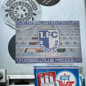 1 FC Magdeburg street sticker #1894 -- Germany football