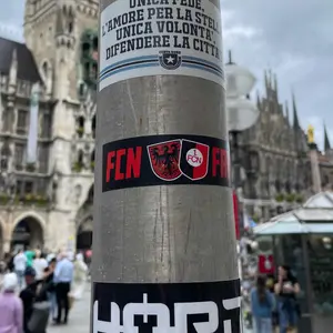 1 FC Nürnberg street sticker #1592 -- Germany football