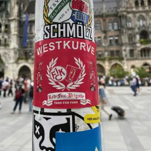 1 FC Nürnberg street sticker #1588 -- Germany football