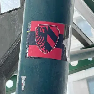 1 FC Nürnberg street sticker #1634 -- Germany football