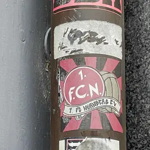1 FC Nürnberg street sticker #1633 -- Germany football
