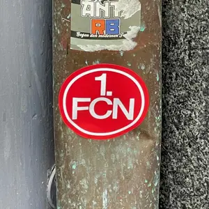 1 FC Nürnberg street sticker #1608 -- Germany football
