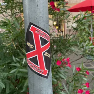 1 FC Nürnberg street sticker #1598 -- Germany football