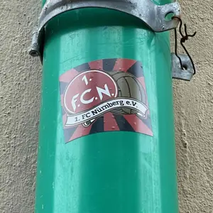 1 FC Nürnberg street sticker #1609 -- Germany football
