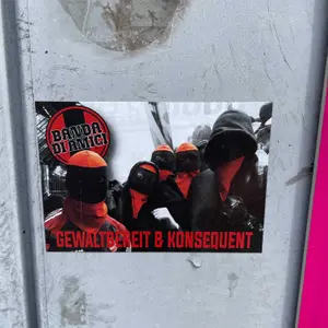 1 FC Nürnberg street sticker #1618 -- Germany football