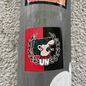 1 FC Nürnberg street sticker #1613 -- Germany football