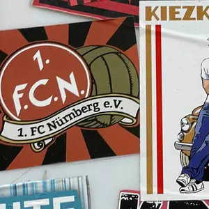 1 FC Nürnberg street sticker #1602 -- Germany football