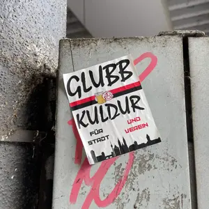 1 FC Nürnberg street sticker #1591 -- Germany football
