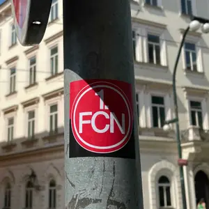 1 FC Nürnberg street sticker #1621 -- Germany football