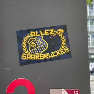 1 FC Saarbrücken street sticker #1277 -- Germany football