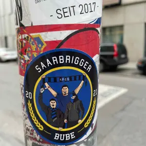 1 FC Saarbrücken street sticker #1274 -- Germany football