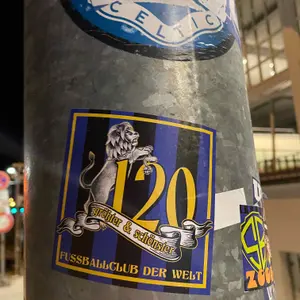 1 FC Saarbrücken street sticker #1279 -- Germany football