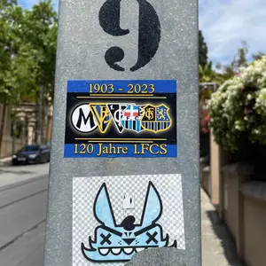 1 FC Saarbrücken street sticker #1280 -- Germany football