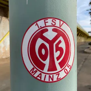 1 FSV Mainz 05 street sticker #1886 -- Germany football