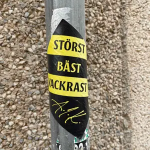 AIK Stockholm street sticker #687 -- Sweden football