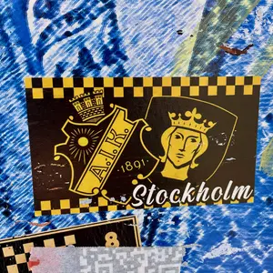AIK Stockholm street sticker #692 -- Sweden football
