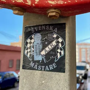 AIK Stockholm street sticker #690 -- Sweden football