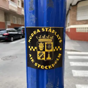 AIK Stockholm street sticker #688 -- Sweden football