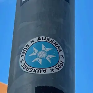 AJ Auxerre street sticker #632 -- France football