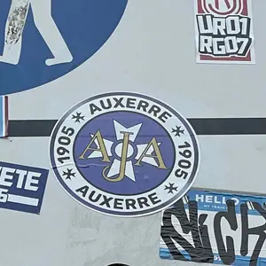 AJ Auxerre street sticker #633 -- France football