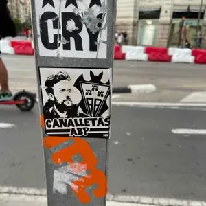 Albacete Balompié street sticker #1165 -- Spain football