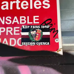 Albacete Balompié street sticker #1168 -- Spain football