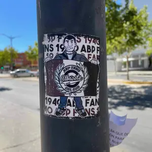 Albacete Balompié street sticker #1160 -- Spain football