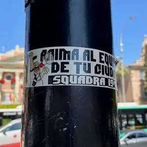 Albacete Balompié street sticker #1163 -- Spain football