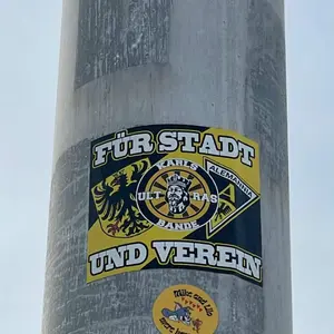 Alemannia Aachen street sticker #1571 -- Germany football