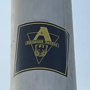 Alemannia Aachen street sticker #1572 -- Germany football