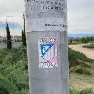 Atlético Madrid street sticker #1192 -- Spain football