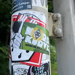 Borussia Mönchengladbach street sticker #1917 -- Germany football